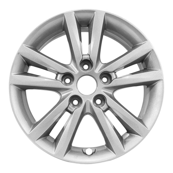 2015 hyundai sonata wheel 16 silver aluminum 5 lug rw70866s 1