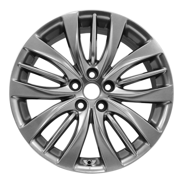 2016 hyundai genesis wheel 19 hyper aluminum 5 lug w70872h 2