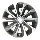 2015 hyundai sonata wheel 17 machined charcoal aluminum 5 lug rw70877mc 1
