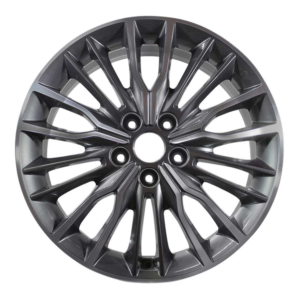 2017 hyundai elantra wheel 18 machined charcoal aluminum 5 lug w70904mc 1