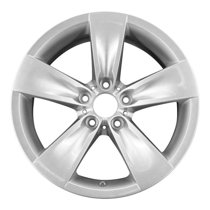 2010 bmw 550i wheel 18 silver aluminum 5 lug w71205s 5