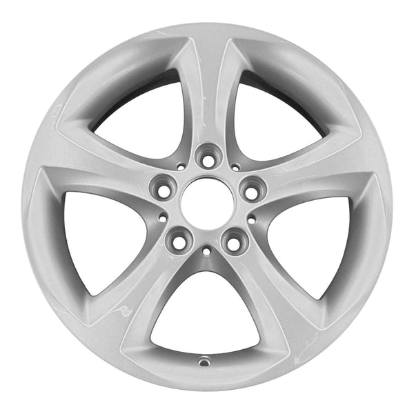 2012 bmw 128i wheel 17 silver aluminum 5 lug w71246s 7