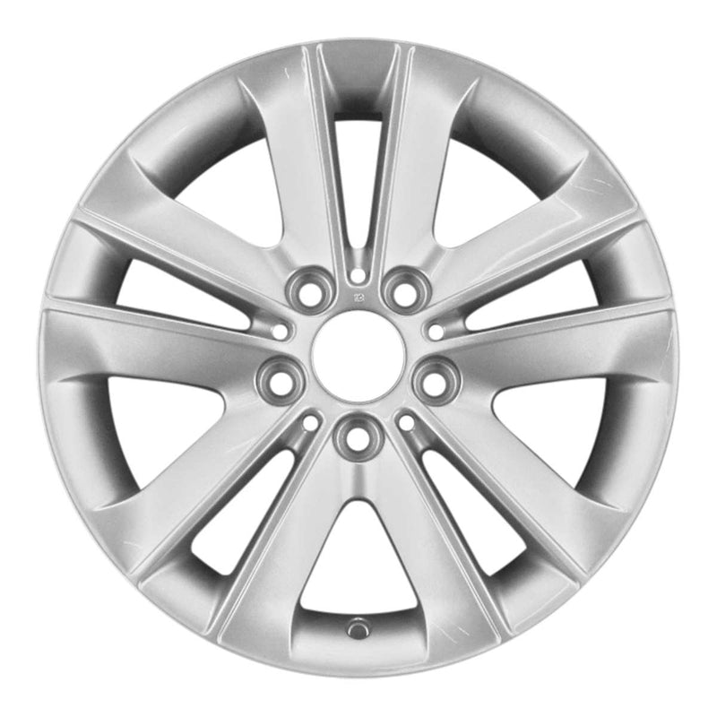 2008 bmw 128i wheel 17 silver aluminum 5 lug w71251s 3