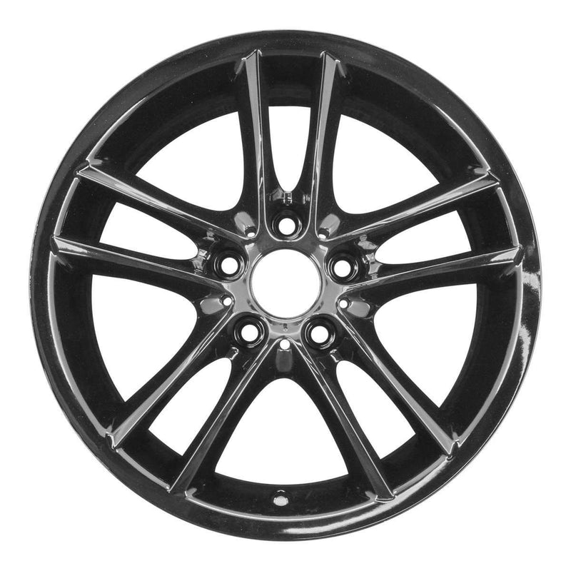 2010 bmw 128i wheel 18 black aluminum 5 lug w71256b 5