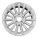 2004 bmw 325xi wheel 17 silver aluminum 5 lug w71318s 51