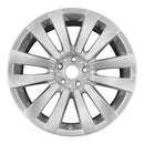 2009 bmw activehybrid wheel 20 silver aluminum 5 lug w71341s 12