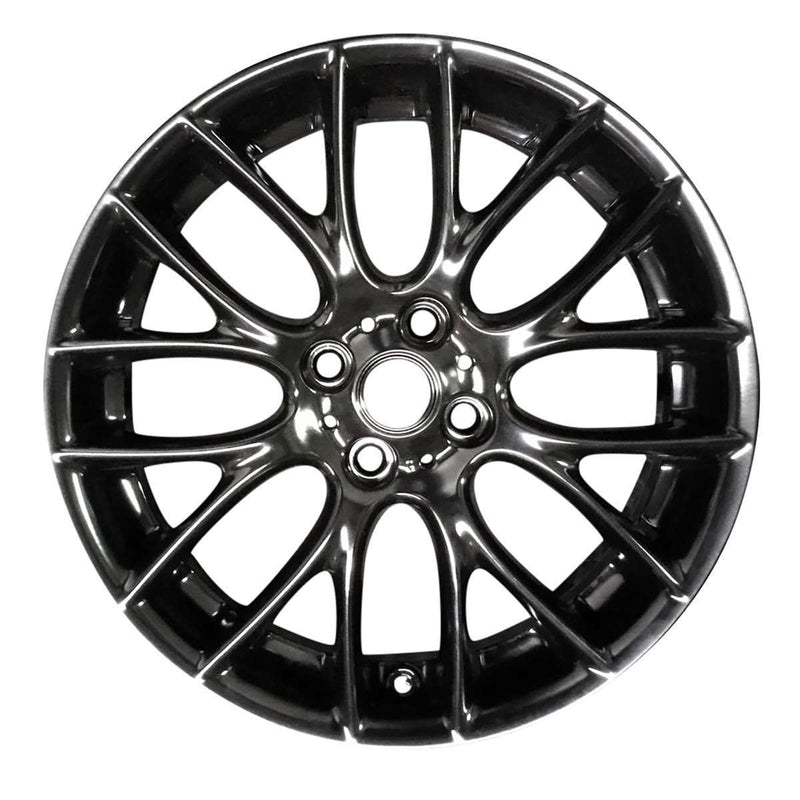 2012 mini cooper wheel 17 black aluminum 4 lug w71346b 6