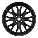 2009 mini cooper wheel 18 black aluminum 4 lug w71349b 8
