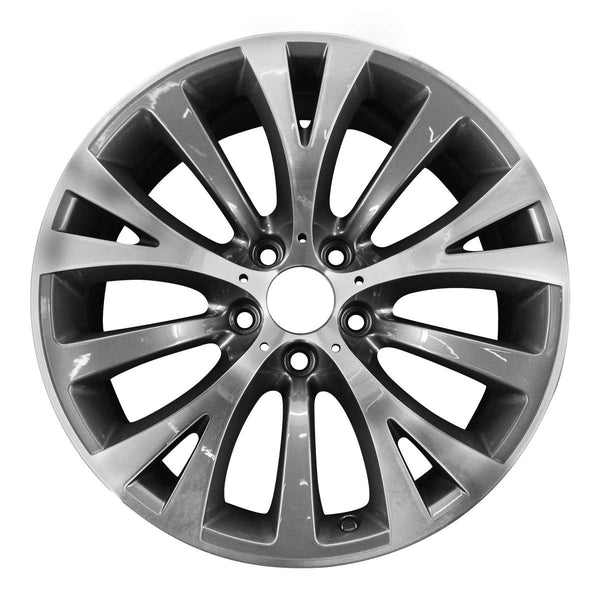 2013 bmw 740i wheel 19 machined charcoal aluminum 5 lug w71369mc 74