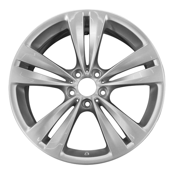 2015 bmw activehybrid wheel 20 silver aluminum 5 lug w71377s 52