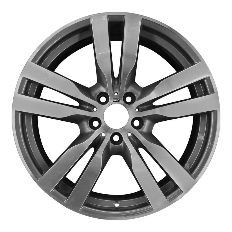 2010 bmw x6 wheel 20 machined charcoal aluminum 5 lug w71386mc 8