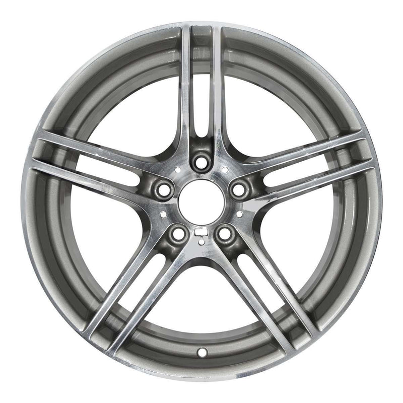 2007 bmw 335d wheel 19 machined charcoal aluminum 5 lug w71390mc 30