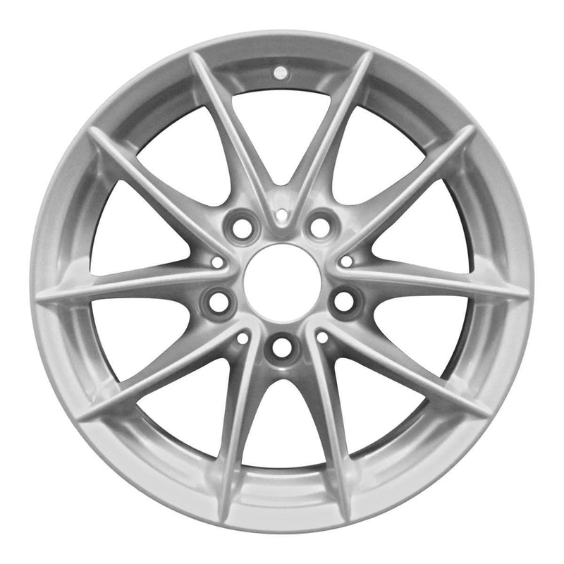 2010 bmw 323i wheel 16 silver aluminum 5 lug w71394s 26