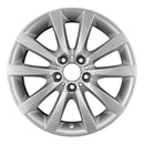 2012 bmw 650i wheel 18 silver aluminum 5 lug w71408s 5