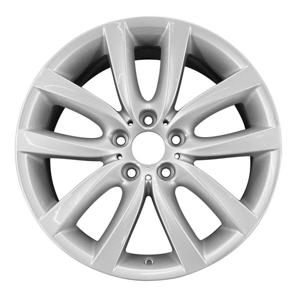 2014 bmw 650xi wheel 19 silver aluminum 5 lug w71416s 34