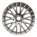 2012 bmw 650i wheel 20 silver aluminum 5 lug w71425s 25