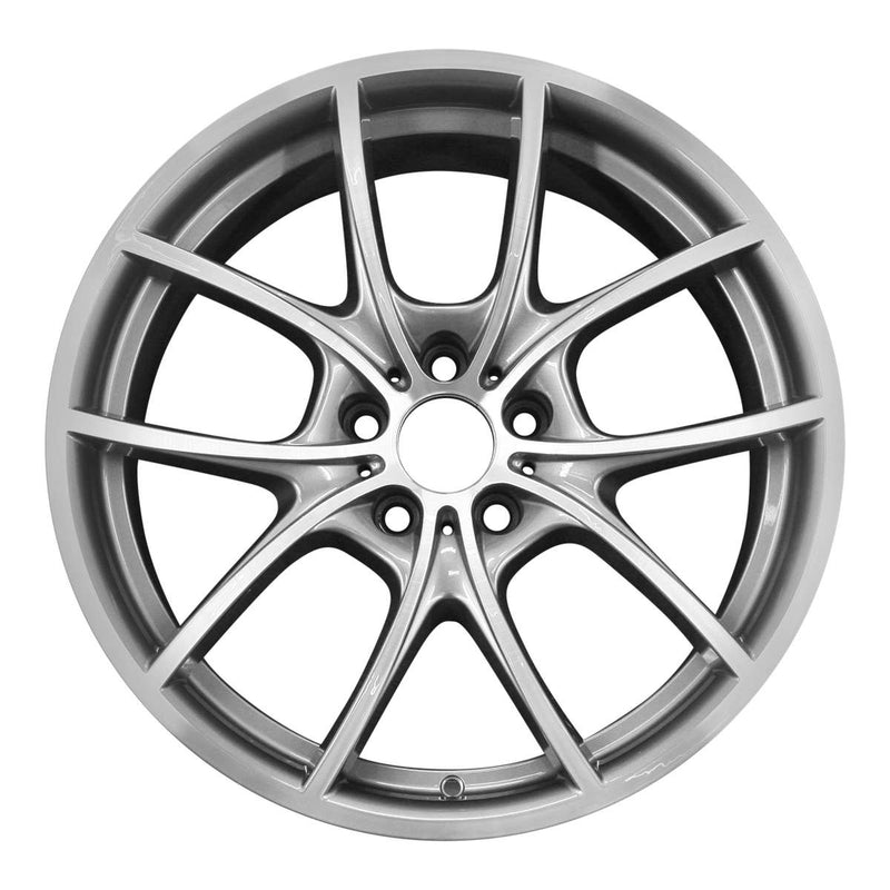 2015 bmw activehybrid wheel 20 machined charcoal aluminum 5 lug w71428mc 54