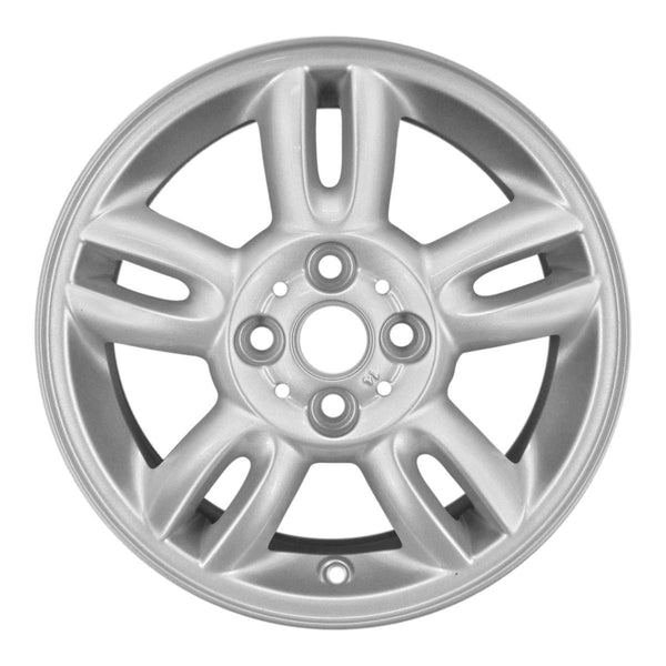 2012 mini cooper wheel 15 silver aluminum 4 lug w71467s 6