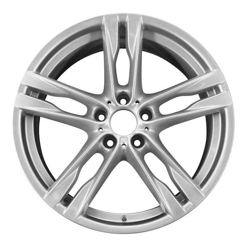 2012 bmw 650i wheel 20 silver aluminum 5 lug w71521s 9