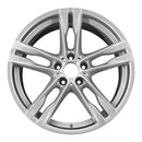2012 bmw 640i wheel 20 silver aluminum 5 lug w71521s 2