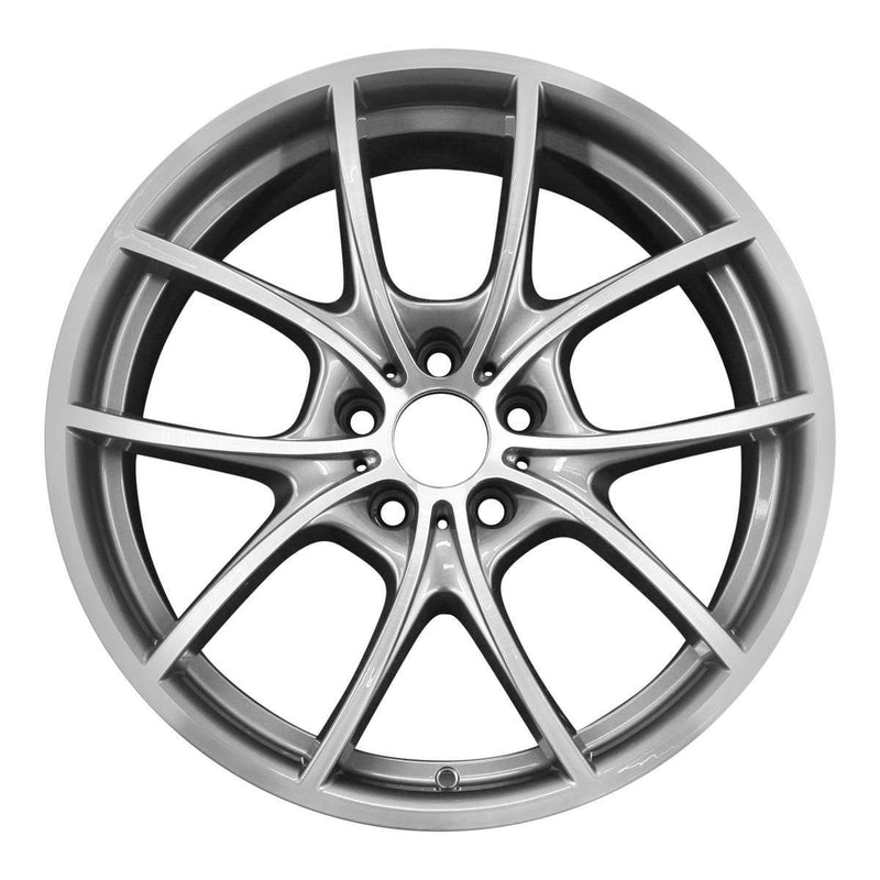 2015 bmw 650xi wheel 20 machined charcoal aluminum 5 lug w71525mc 57