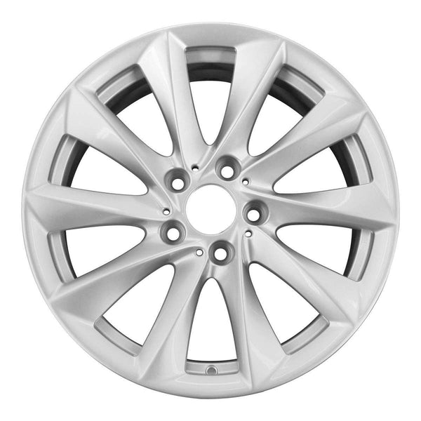 2012 bmw 320i wheel 18 silver aluminum 5 lug w71543s 5