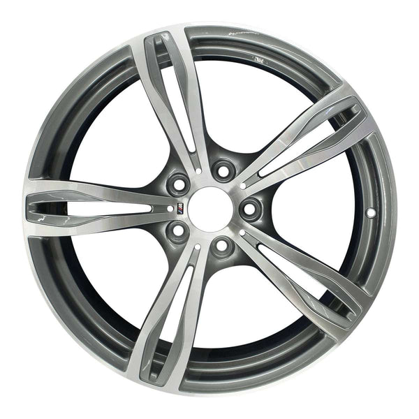 2013 bmw m5 wheel 20 polished charcoal aluminum 5 lug w71560pc 2