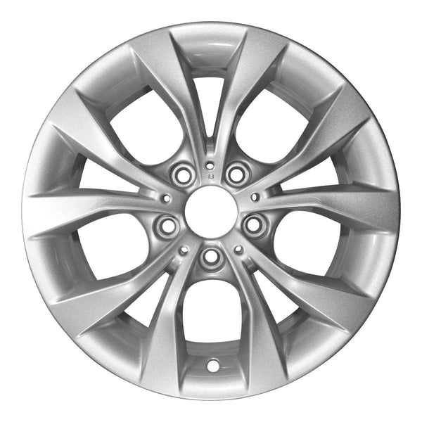 2014 bmw x1 wheel 17 silver aluminum 5 lug w71595s 3