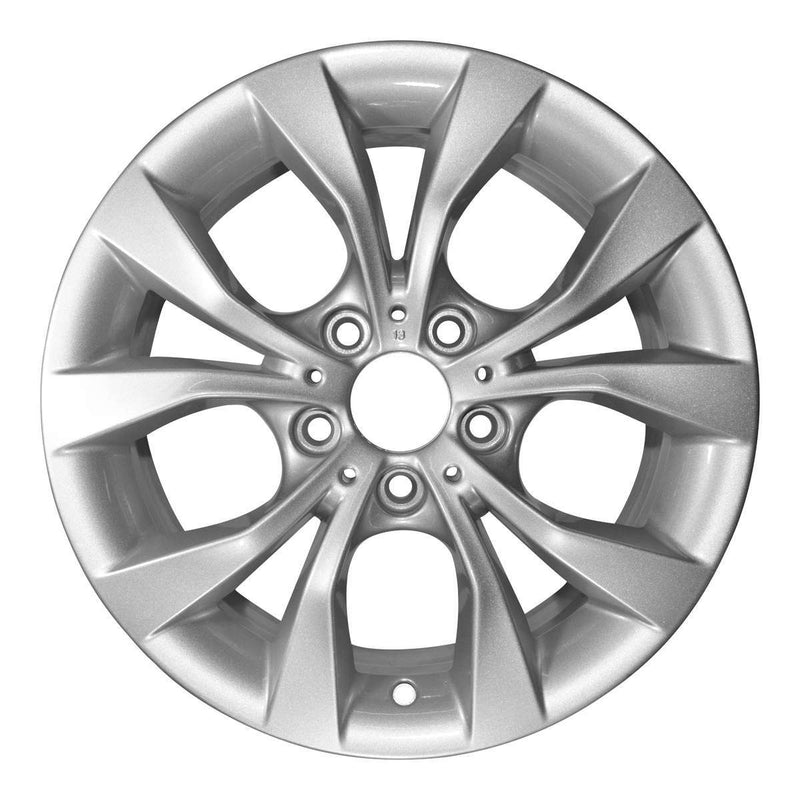 2013 bmw x1 wheel 17 silver aluminum 5 lug w71595s 2