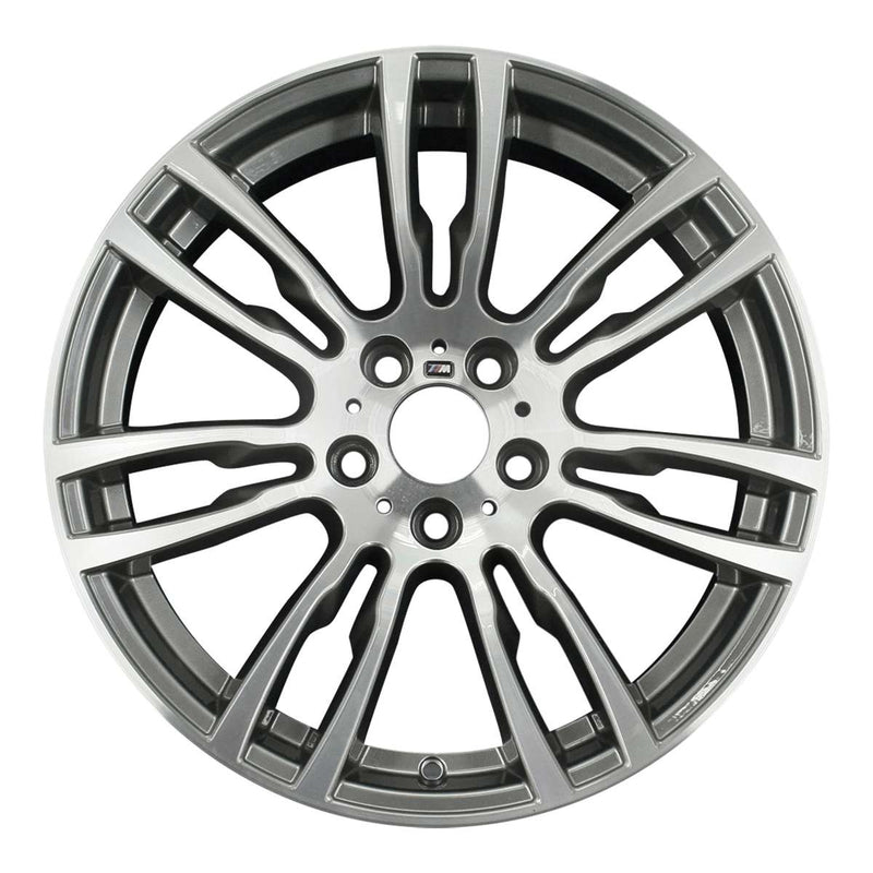 2013 bmw 328i wheel 19 machined charcoal aluminum 5 lug w71621mc 9