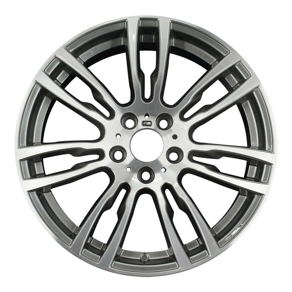 2012 bmw 335i wheel 19 machined charcoal aluminum 5 lug w71621mc 11