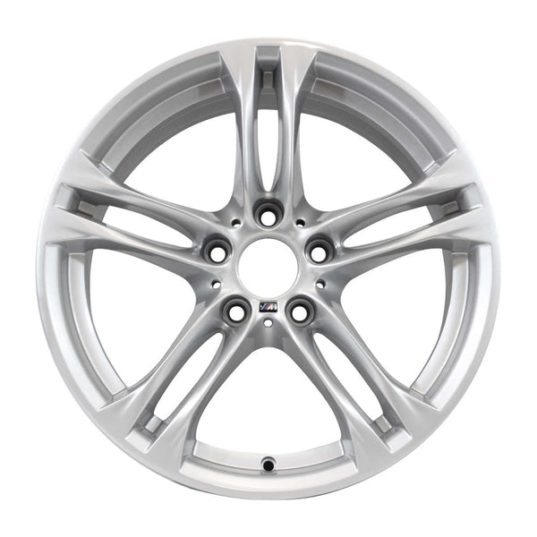 2013 bmw activehybrid wheel 18 silver aluminum 5 lug w71627s 22