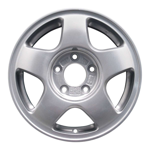 1992 acura nsx wheel 15 silver aluminum 5 lug w71646s 2