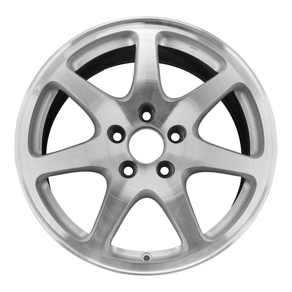 1994 acura nsx wheel 16 machined silver aluminum 5 lug w71661ms 1