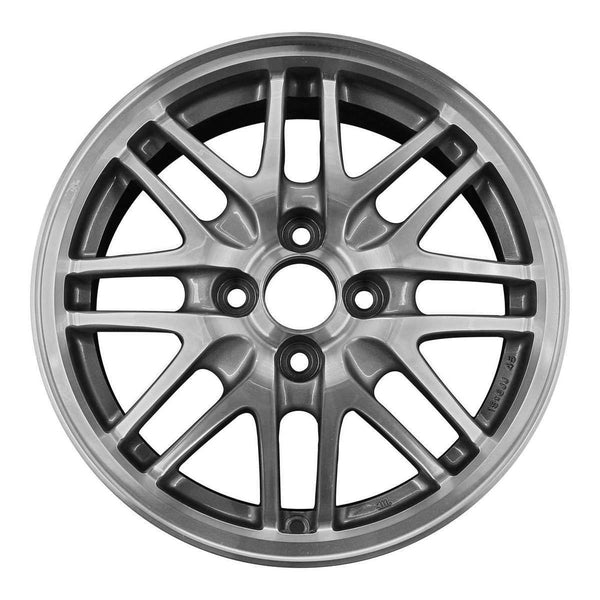 1998 acura integra wheel 15 machined charcoal aluminum 4 lug w71673mc 2