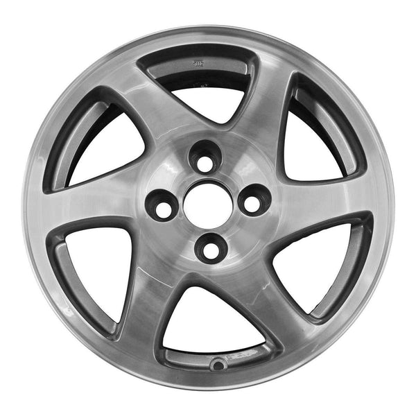 1998 acura integra wheel 15 machined charcoal aluminum 4 lug w71682mc 1