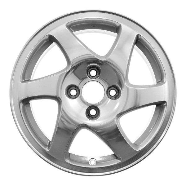 1998 acura integra wheel 15 polished aluminum 4 lug w71682p 1