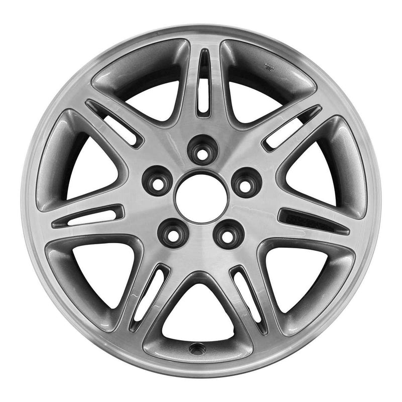 2000 acura tl wheel 16 machined charcoal aluminum 5 lug w71692mc 2