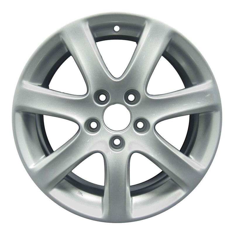 2004 acura tsx wheel 17 silver aluminum 5 lug rw71731s 1