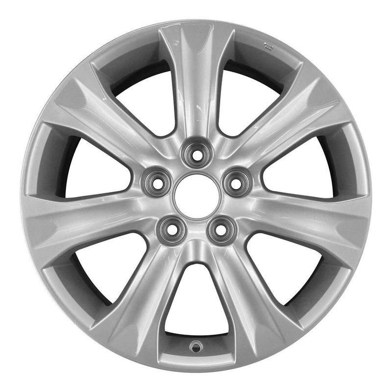 2009 acura rl wheel 18 silver aluminum 5 lug w71783s 1