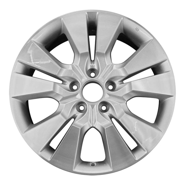 2010 acura rdx wheel 18 machined silver aluminum 5 lug w71791ms 1