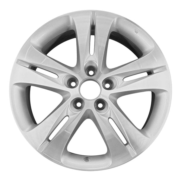 2012 acura tsx wheel 18 machined silver aluminum 5 lug w71792ms 4