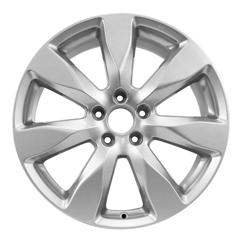 2014 acura mdx wheel 19 silver aluminum 5 lug w71819s 1