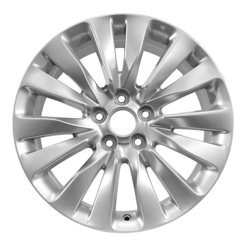 2015 acura rlx wheel 19 silver aluminum 5 lug w71824s 2