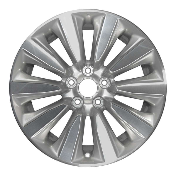 2015 acura rlx wheel 19 machined silver aluminum 5 lug w71825ms 2