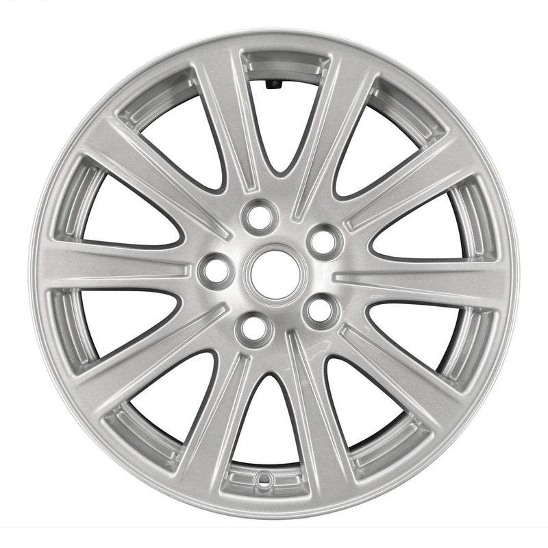 2009 land rover wheel 18 silver aluminum 5 lug w72201s 3