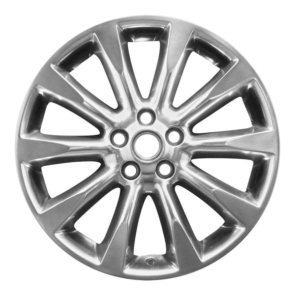 2009 land rover wheel 20 polished aluminum 5 lug w72209p 4