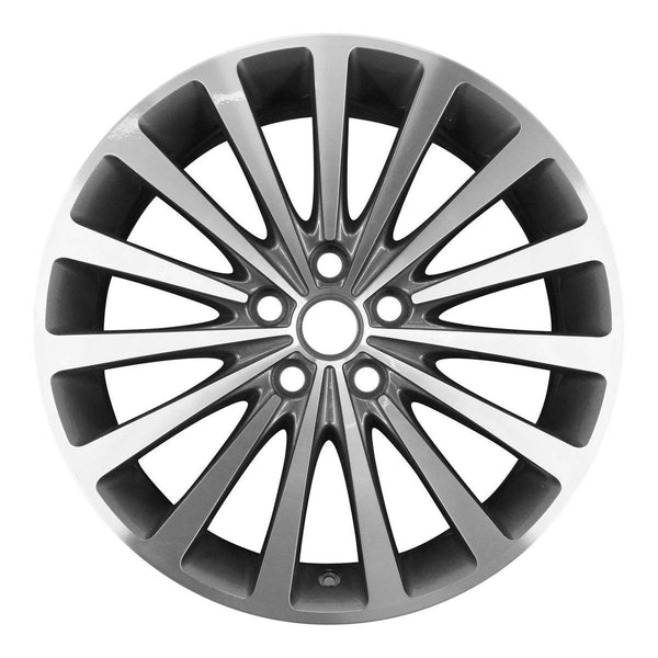 2013 land rover wheel 20 machined charcoal aluminum 5 lug w72225mc 3