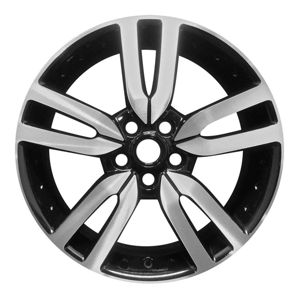 2011 land rover wheel 20 machined gloss black aluminum 5 lug w72228mb 2