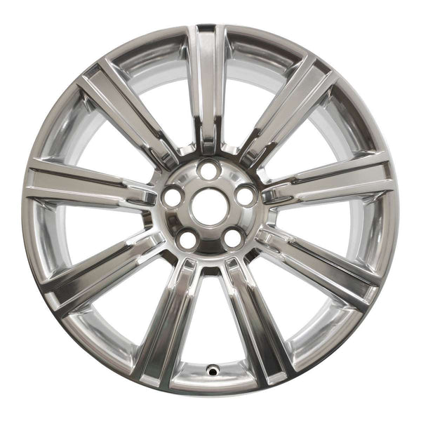 2014 land rover wheel 21 polished aluminum 5 lug w72281p 5